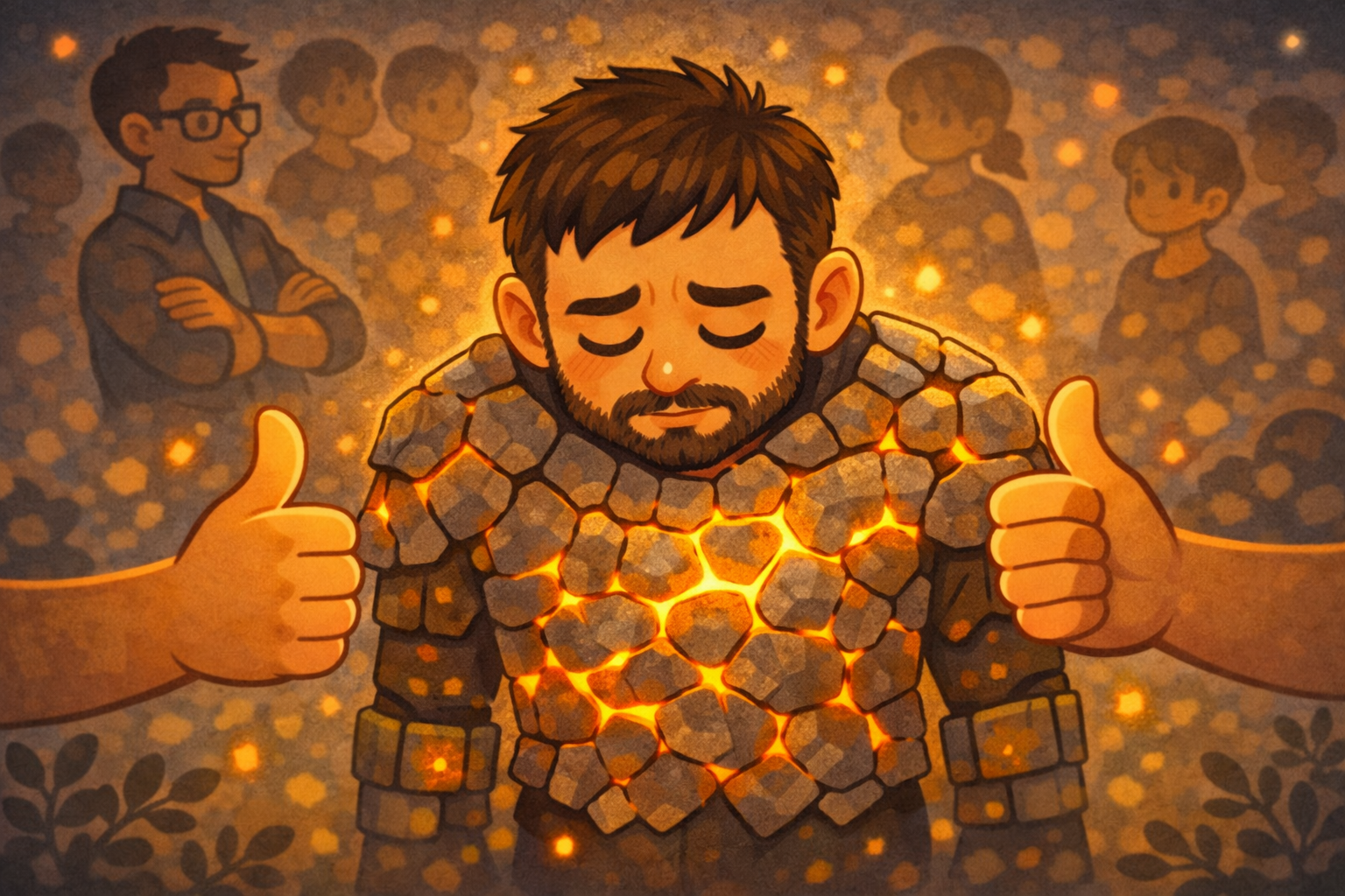 La peur de ne pas être aimé : quand l’approbation devient une armure.